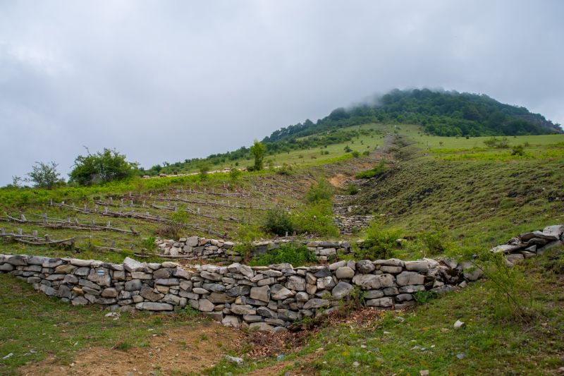 Stone Retaining Wall